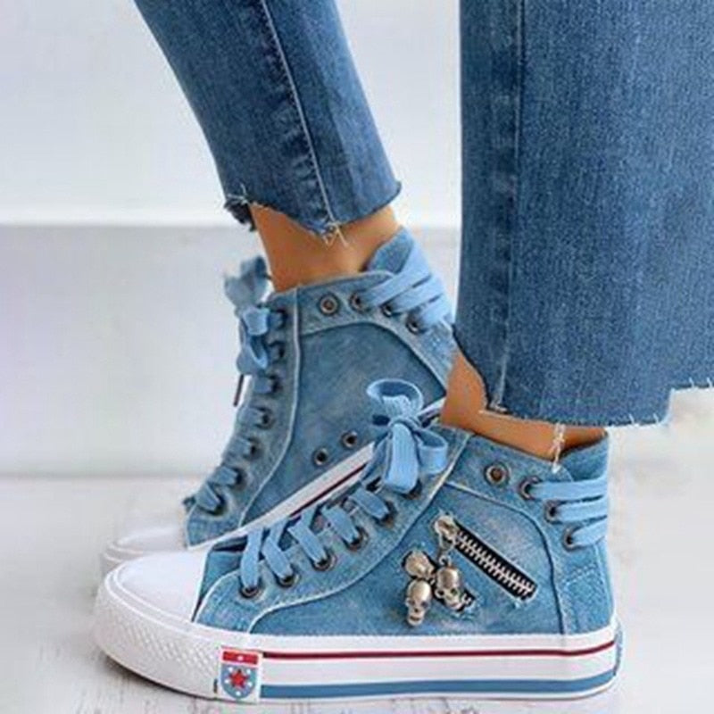 נעלי סניקרס ג׳ינס TRIO